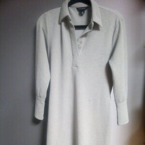 Club Monaco Long Shirt Dress in Sage Green Size ZS